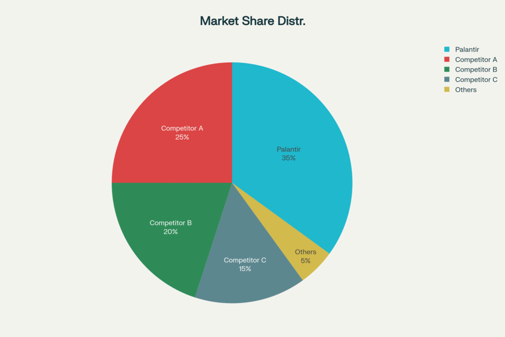 PALANTIR MARKET SHARE