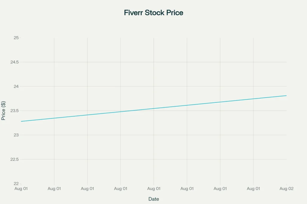 Fiverr stock Price