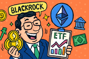 Read more about the article Wall Street’s Ethereum ETF Surge: BlackRock Bets Big on Crypto