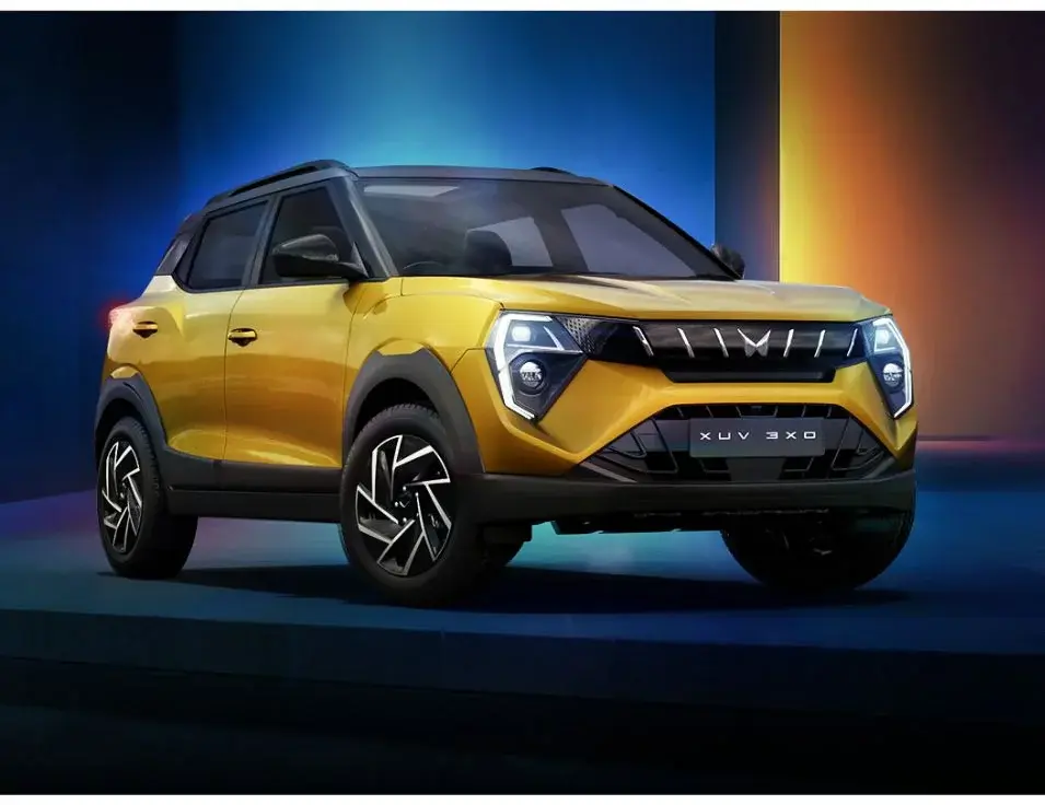 Mahindra XUV 3XO compact SUV showcasing modern design and innovation in Mahindra's SUV lineup