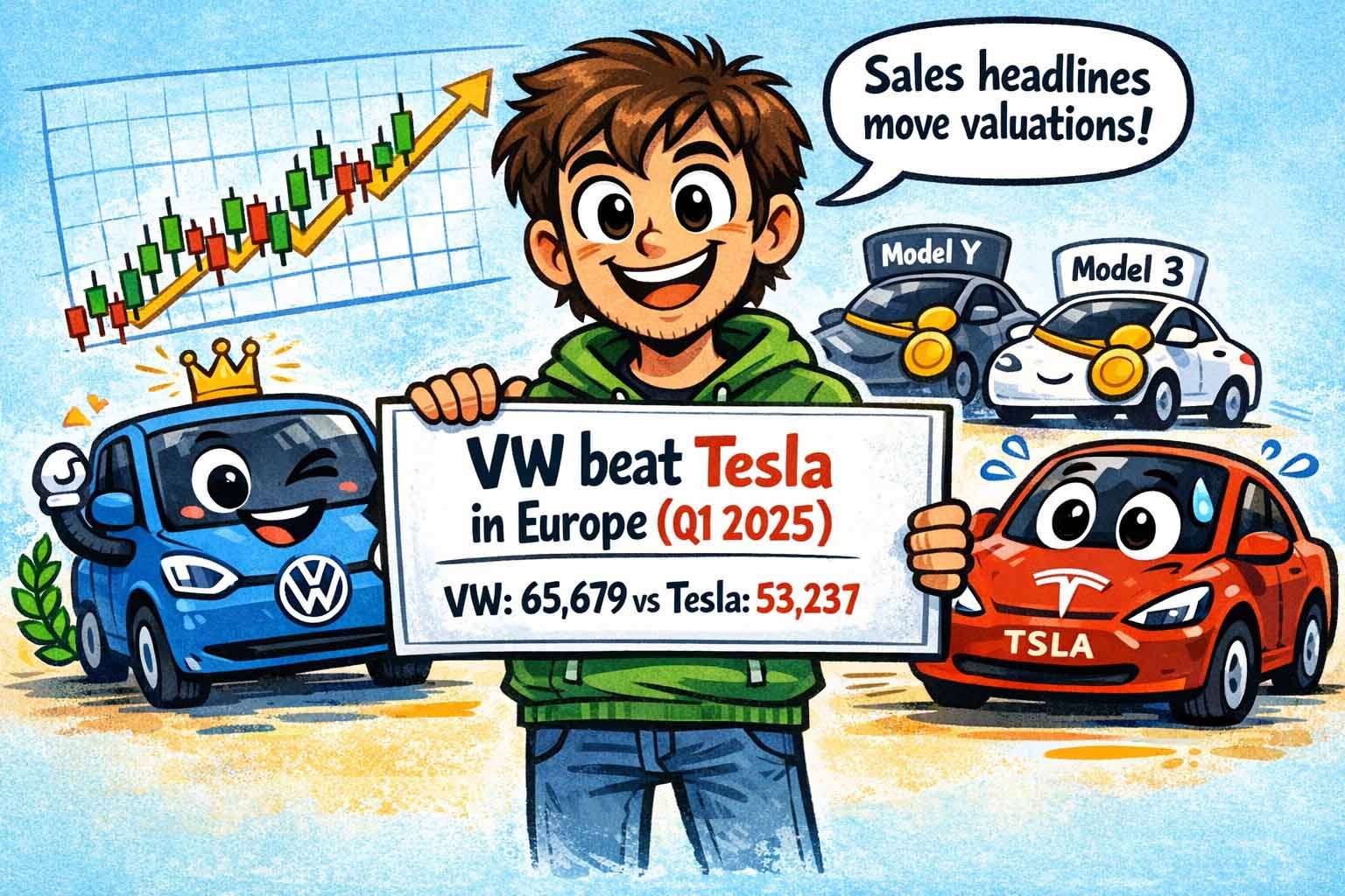 Volkswagen Outsold Tesla: What Smart Investors Do Now