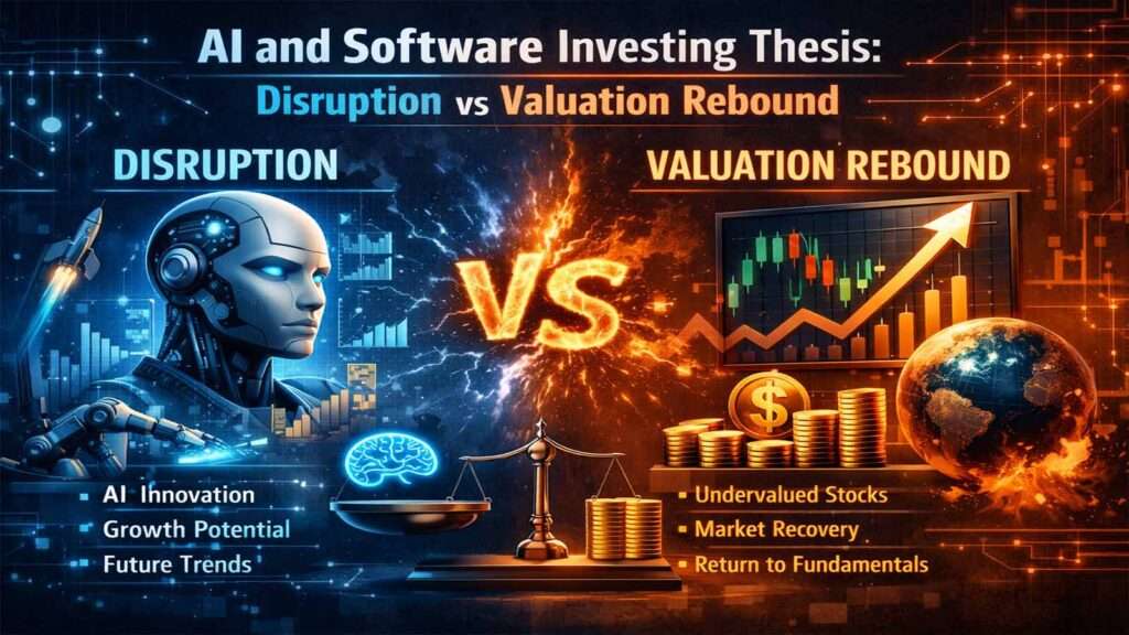 AI and software investing thesis: disruption vs valuation rebound