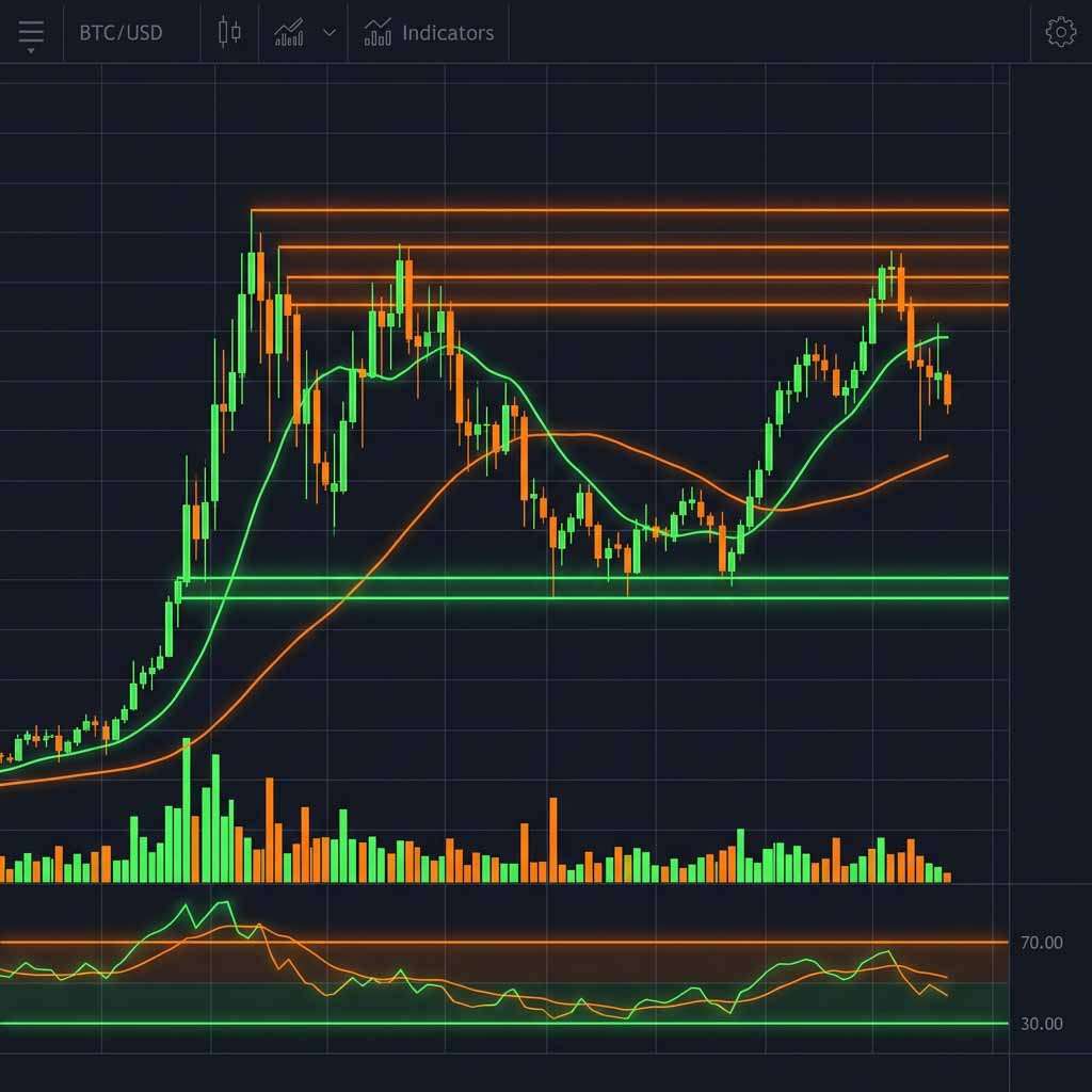 Bitcoin chart analysis