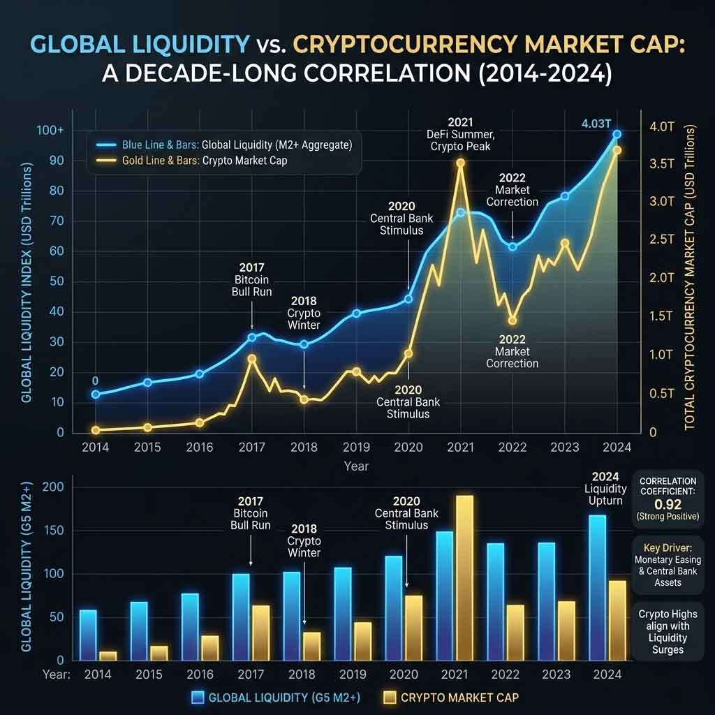 Bitcoin liquidity data