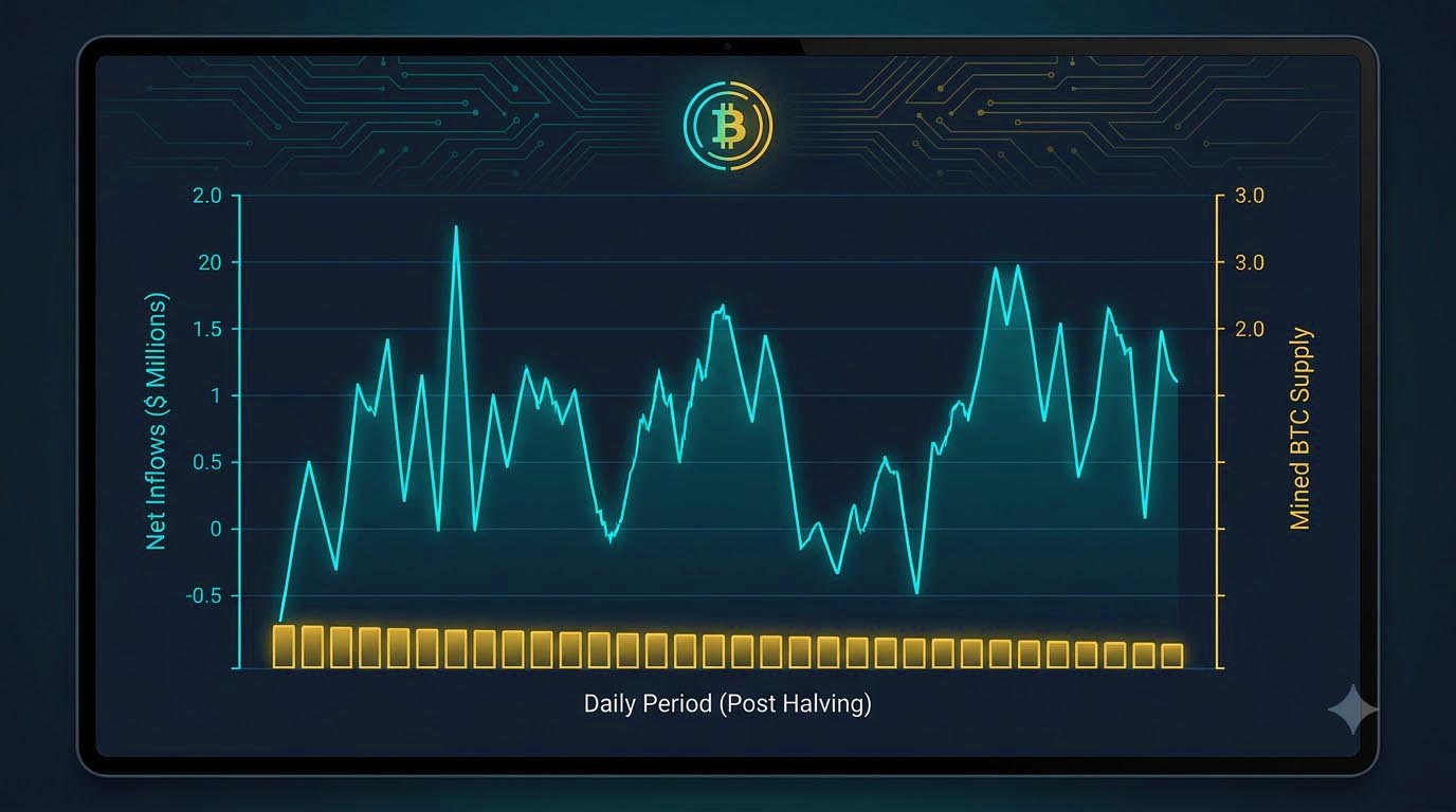 Spot Bitcoin ETF Inflows vs. Halving Supply Squeeze