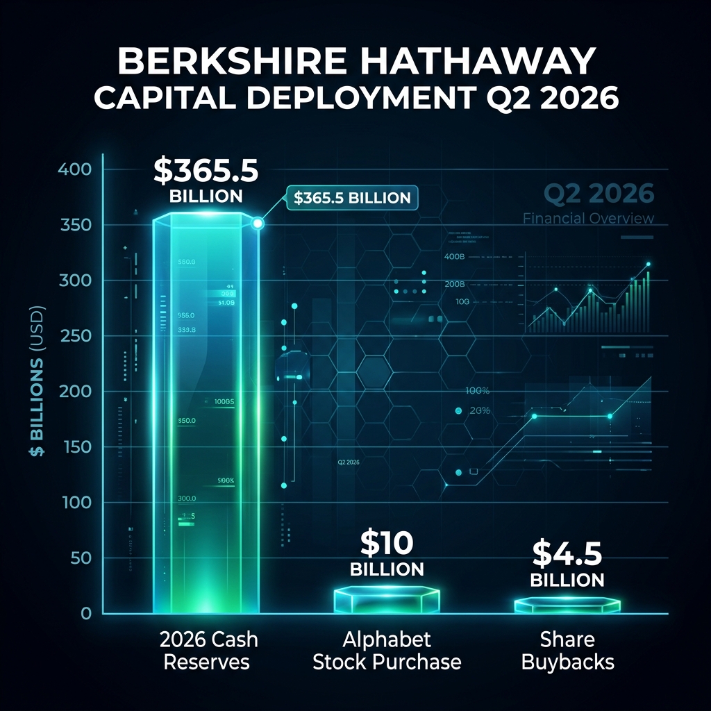 Berkshire Hathaway 2026 Cash Pile and Capital Deployment Chart